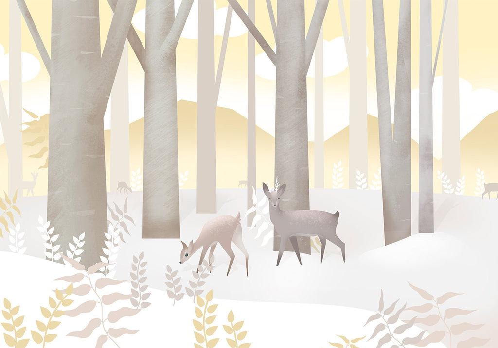 Wandbild – Märchenwald – Dritte Variante