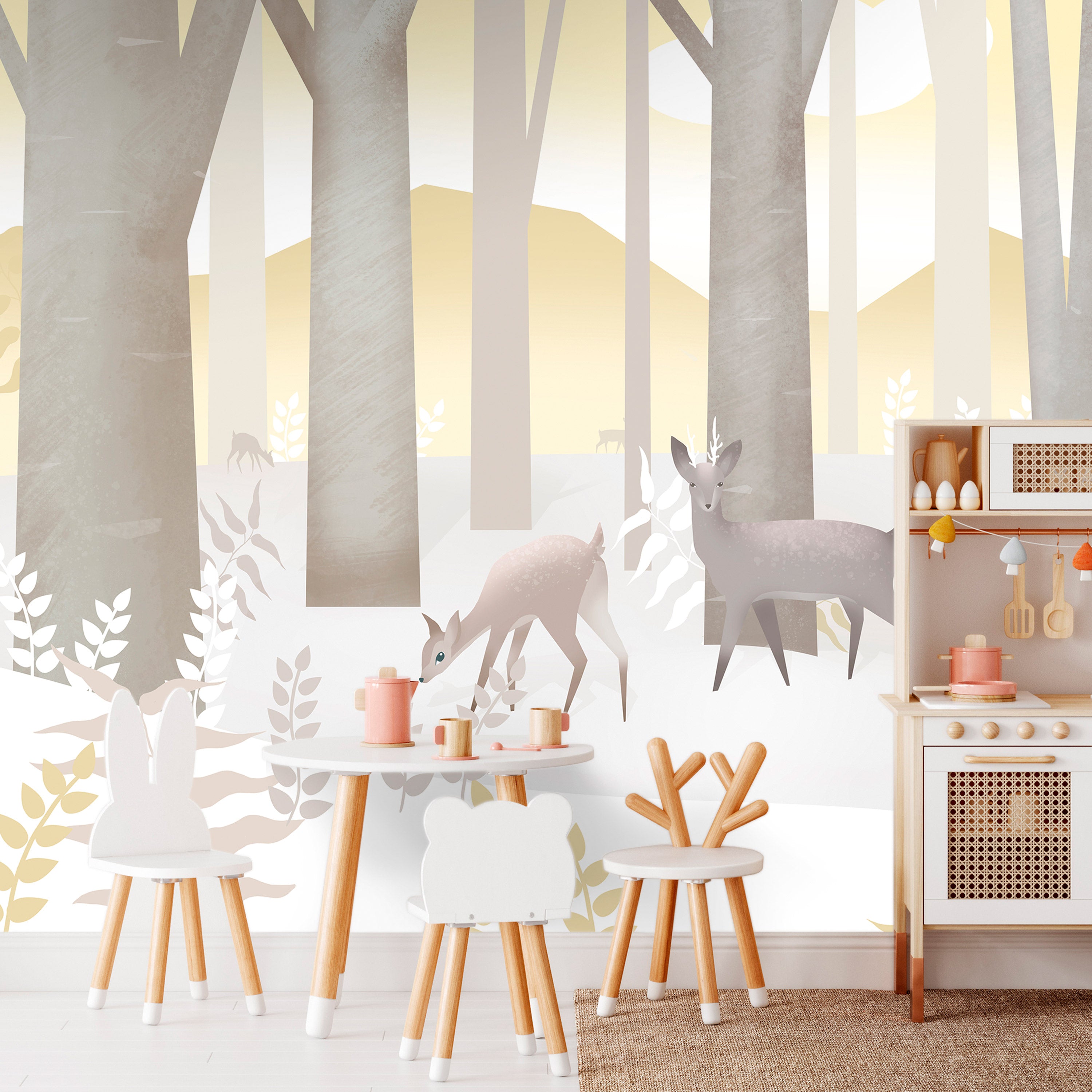 Wall Mural - Fairy-Tale Forest - Third Variant