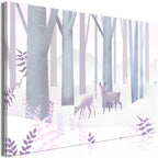 Canvas Print - Fairy-Tale Forest Vertical (1 Part)