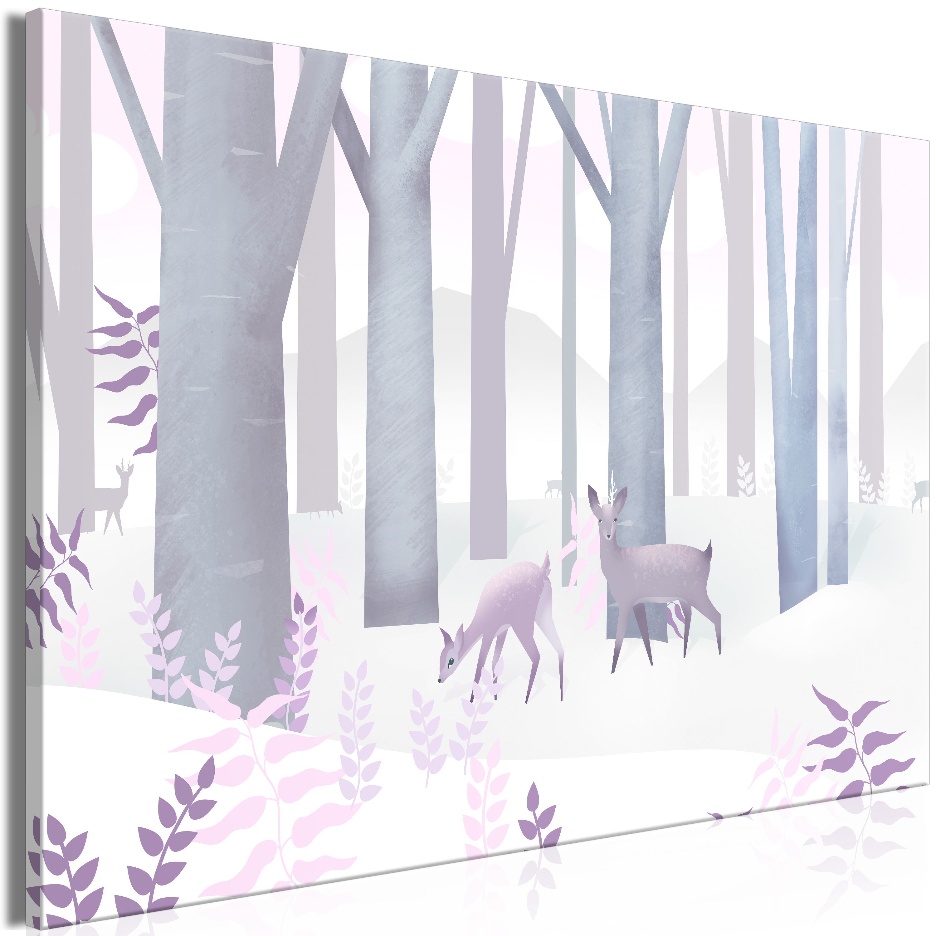 Canvas Print - Fairy-Tale Forest Vertical (1 Part)