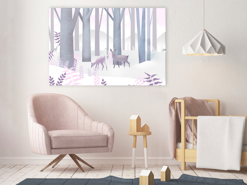 Canvas Print - Fairy-Tale Forest Vertical (1 Part)