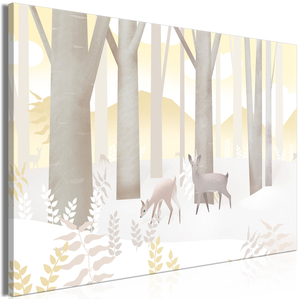 Canvas Print - Fairy-Tale Forest (Vertical, 1 Part)
