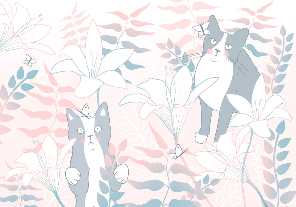 Wandbild „Katzen sind wichtig“ – Zweite Variante