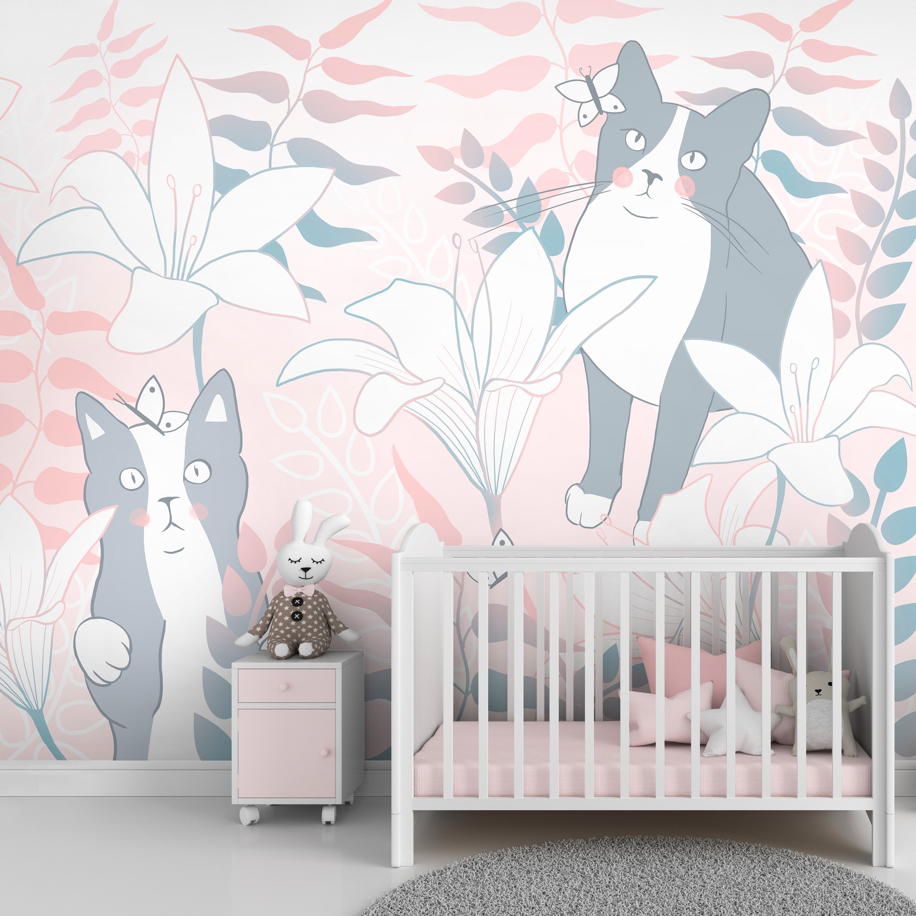 Wall Mural Cat Matters - Second Variant