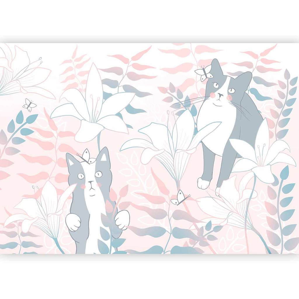 Wandbild „Katzen sind wichtig“ – Zweite Variante