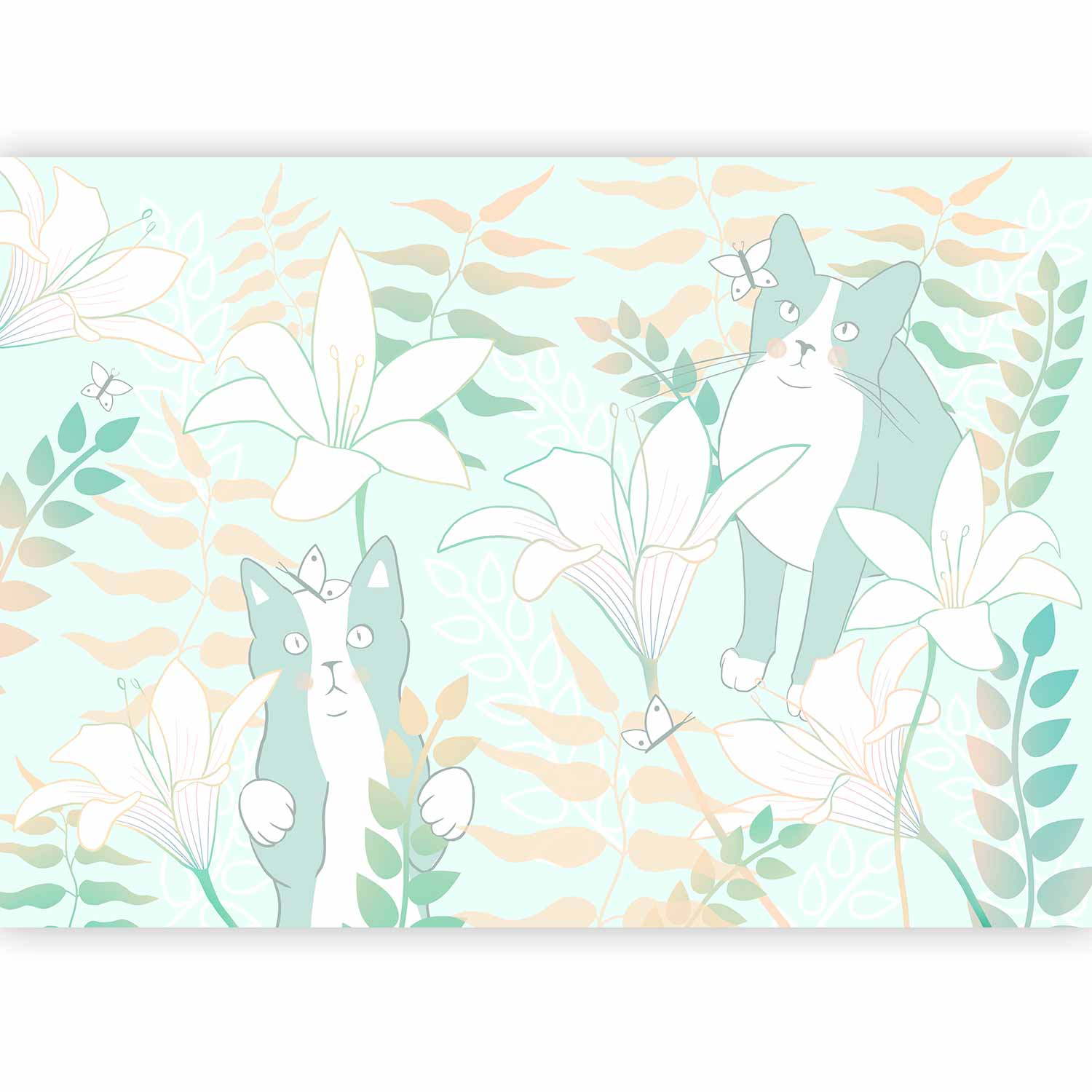 Wall Mural Cat Matters Third Variant