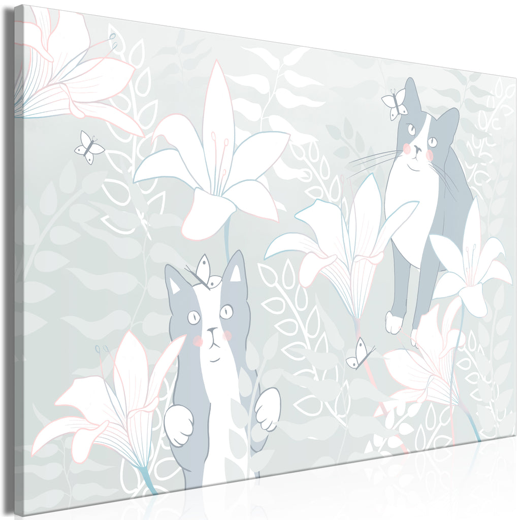 Canvas Print Cat Matters 1 Part Wide First Variant