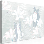 Canvas Print Cat Matters 1 Part Wide First Variant