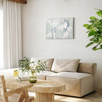 Cat and Girl Fantasy Wide Canvas Print