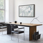 Cat and Girl Fantasy Wide Canvas Print