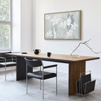 Cat and Girl Fantasy Wide Canvas Print