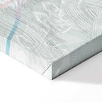 Cat and Girl Fantasy Wide Canvas Print