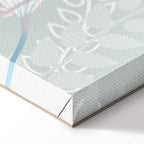 Cat and Girl Fantasy Wide Canvas Print