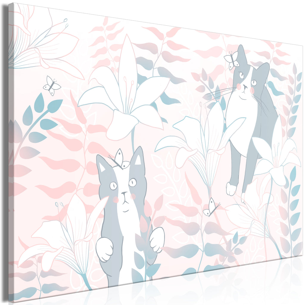 Canvas Print Cat Matters Wide 1-Part Variant