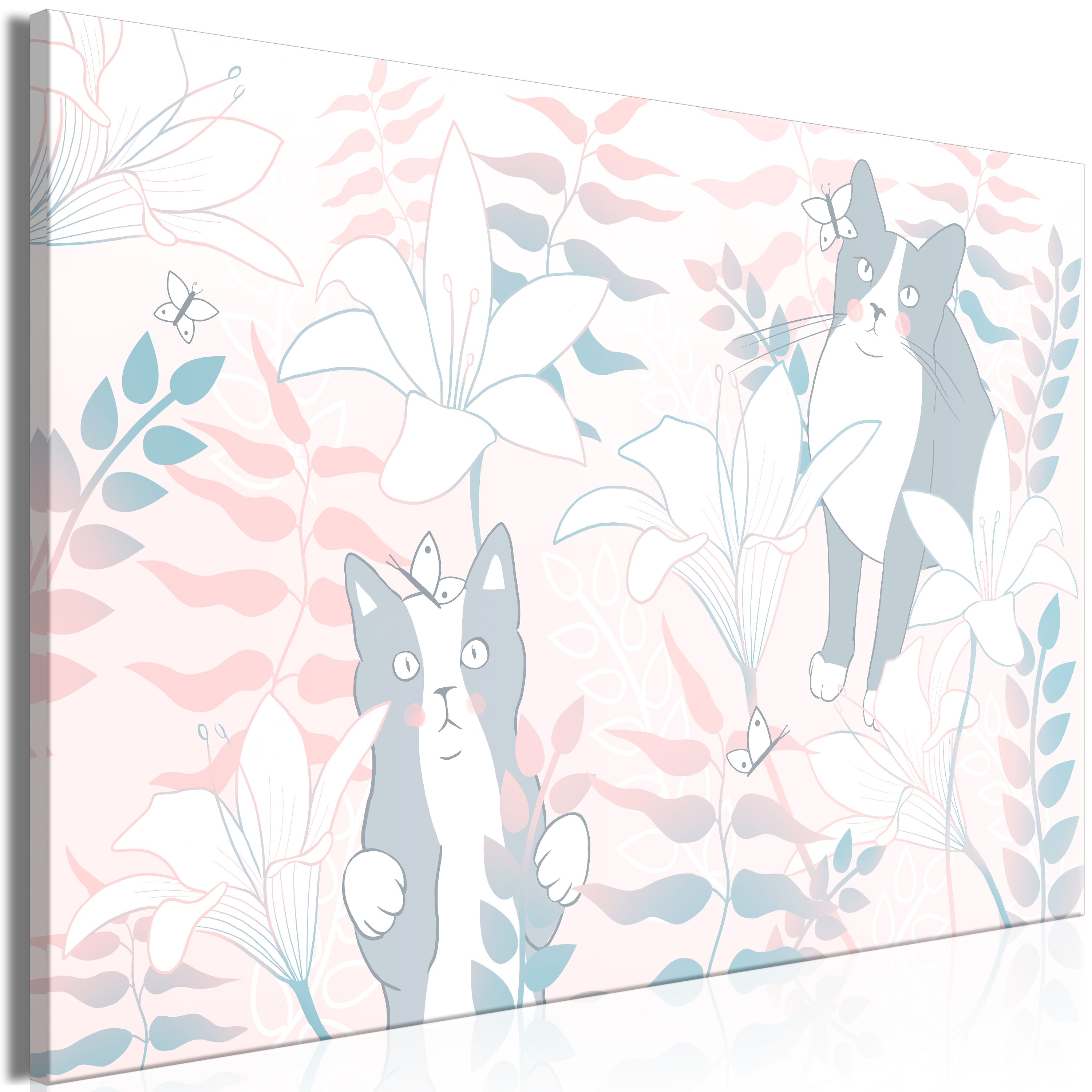 Canvas Print Cat Matters Wide 1-Part Variant