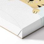 Fairy-Tale Zoo Animals Fantasy Canvas Print (3 Parts)