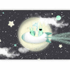 Wall Mural Space Adventure - First Variant