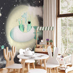 Space Adventure Kids Wall Mural