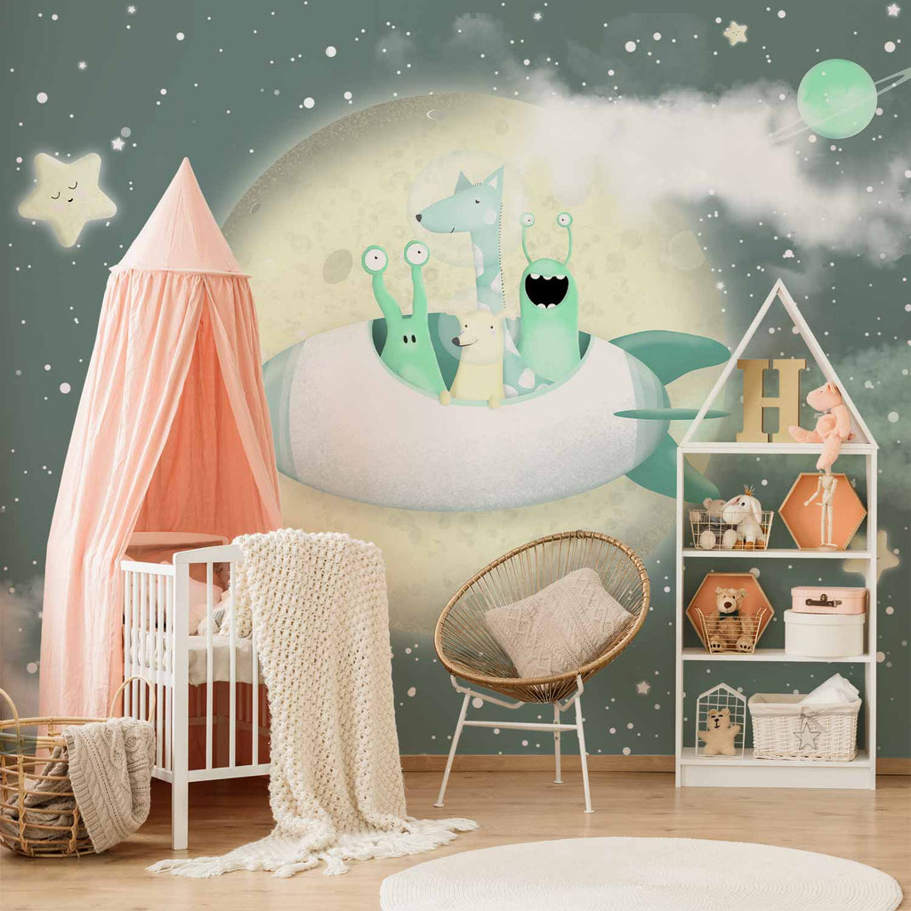 Wandbild Weltraumabenteuer Dritte Variante