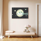 Rocket Crew Space Canvas Print