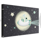 Rocket Crew Space Canvas Print