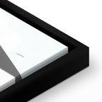 Colorful Town Skyline Wide Canvas Print