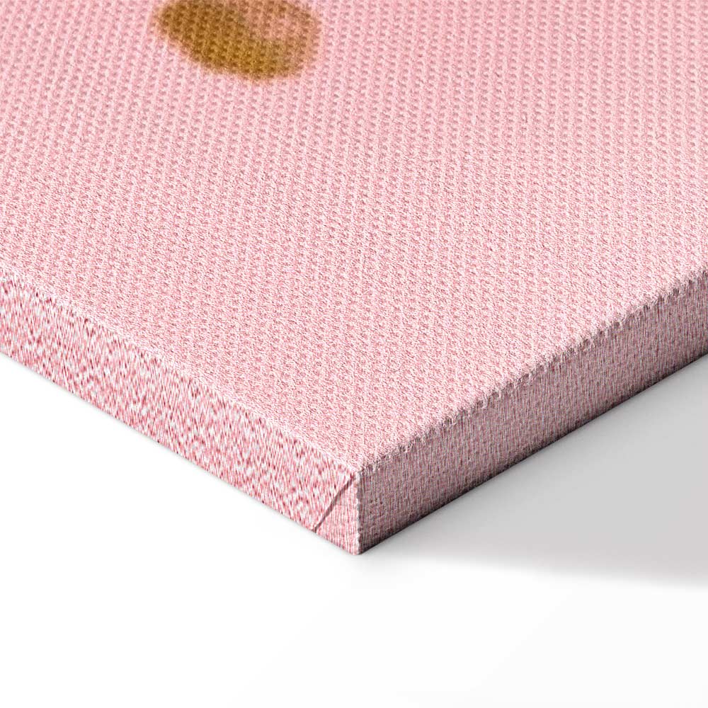 Tigger on Grass Cartoon Vertical Canvas Print