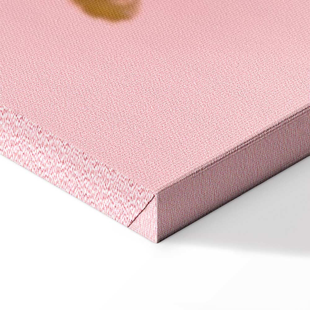 Tigger on Grass Cartoon Vertical Canvas Print