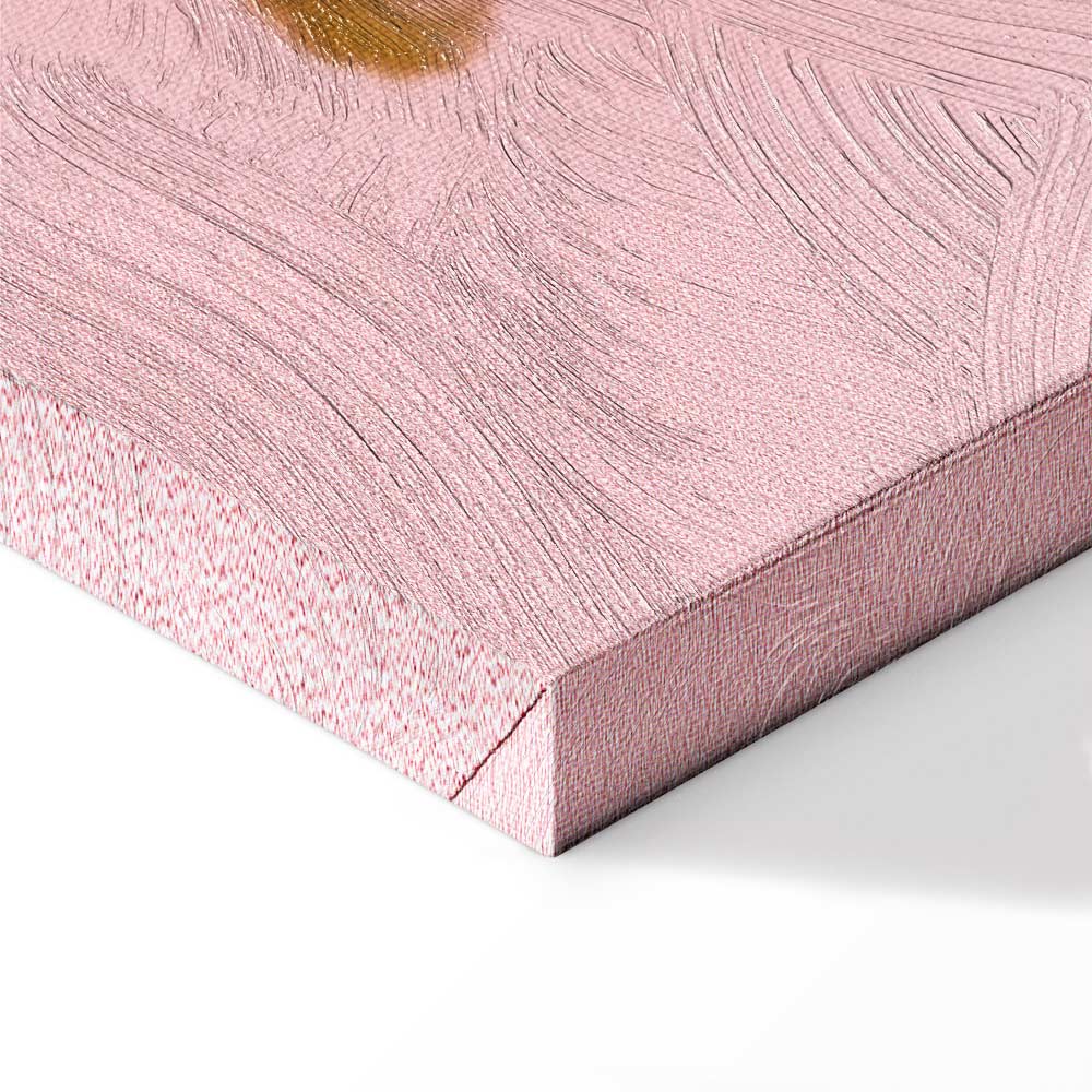 Tigger on Grass Cartoon Vertical Canvas Print