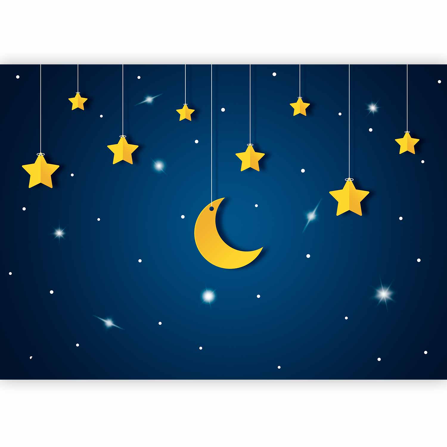 Wall Mural Skyline Night Sky for Children