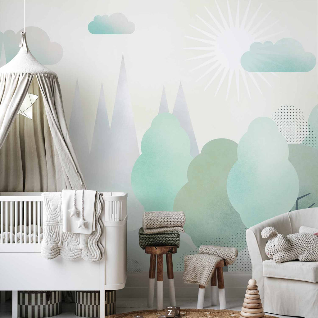 Fairy-Tale Forest Nature Wall Mural