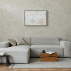 Leinwanddruck – Märchenhafte Galaxie mit Mondphasen