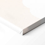 Jumping Numbers Beige Brown Canvas Print