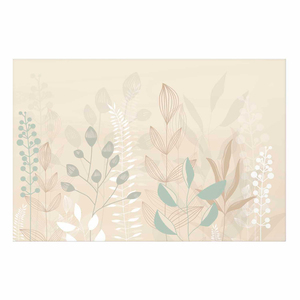 Pastel Beige Meadow Nature Poster
