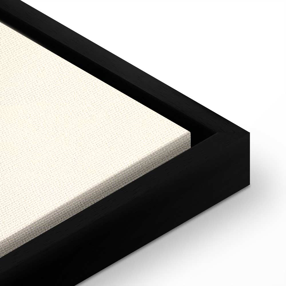 Canvas Print Morning in the Meadow - Pastel Plants on Beige Background