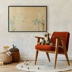 Bird on a Meadow Nature Poster