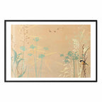 Bird on a Meadow Nature Poster