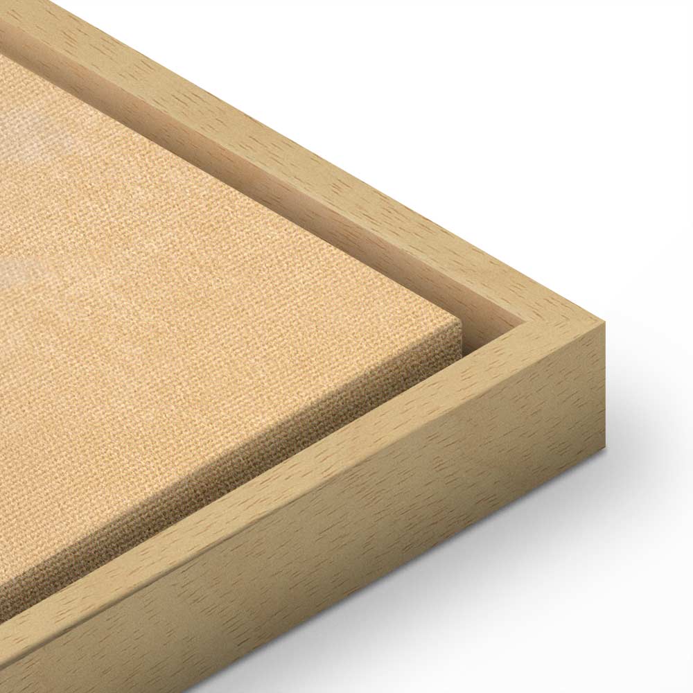 Canvas Print - Tiny Bird - Colorful Grasses in Golden Shades of Sunset