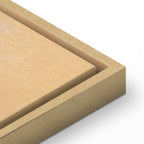 Canvas Print - Tiny Bird - Colorful Grasses in Golden Shades of Sunset