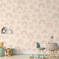 Pastel Rainbow Sky Wall Mural