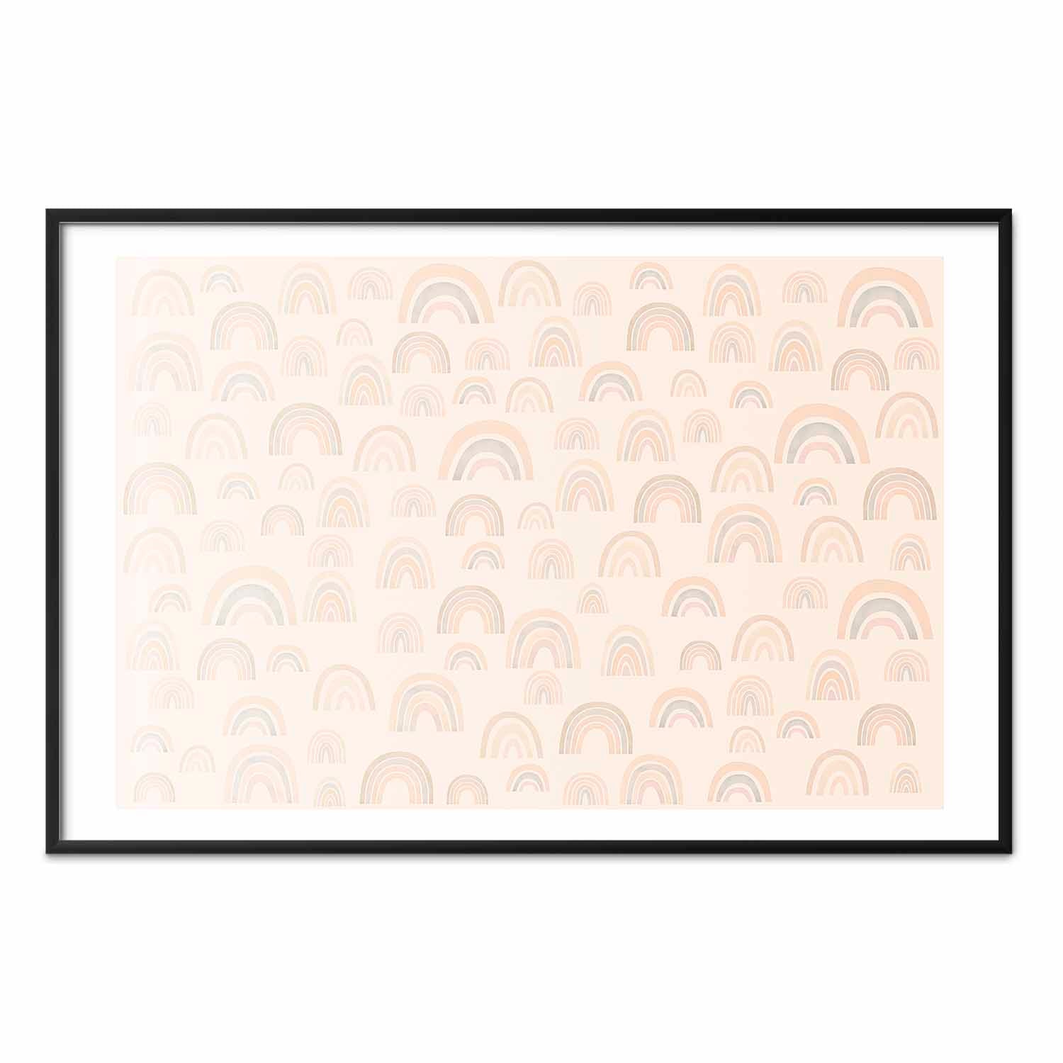 Pastel Rainbow Kids Poster