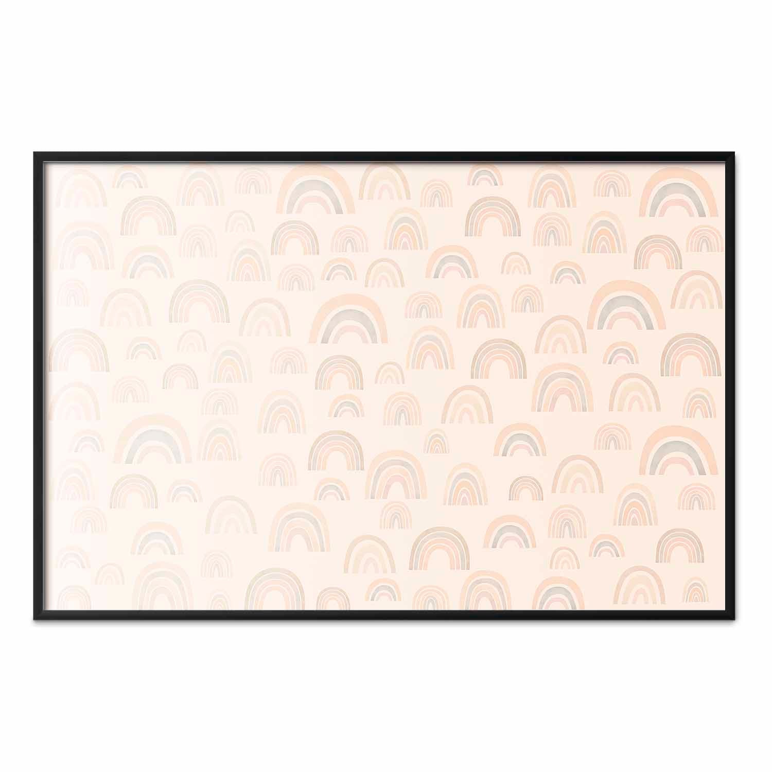 Pastel Rainbow Kids Poster