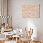 Calm Rainbow Pattern Canvas Print