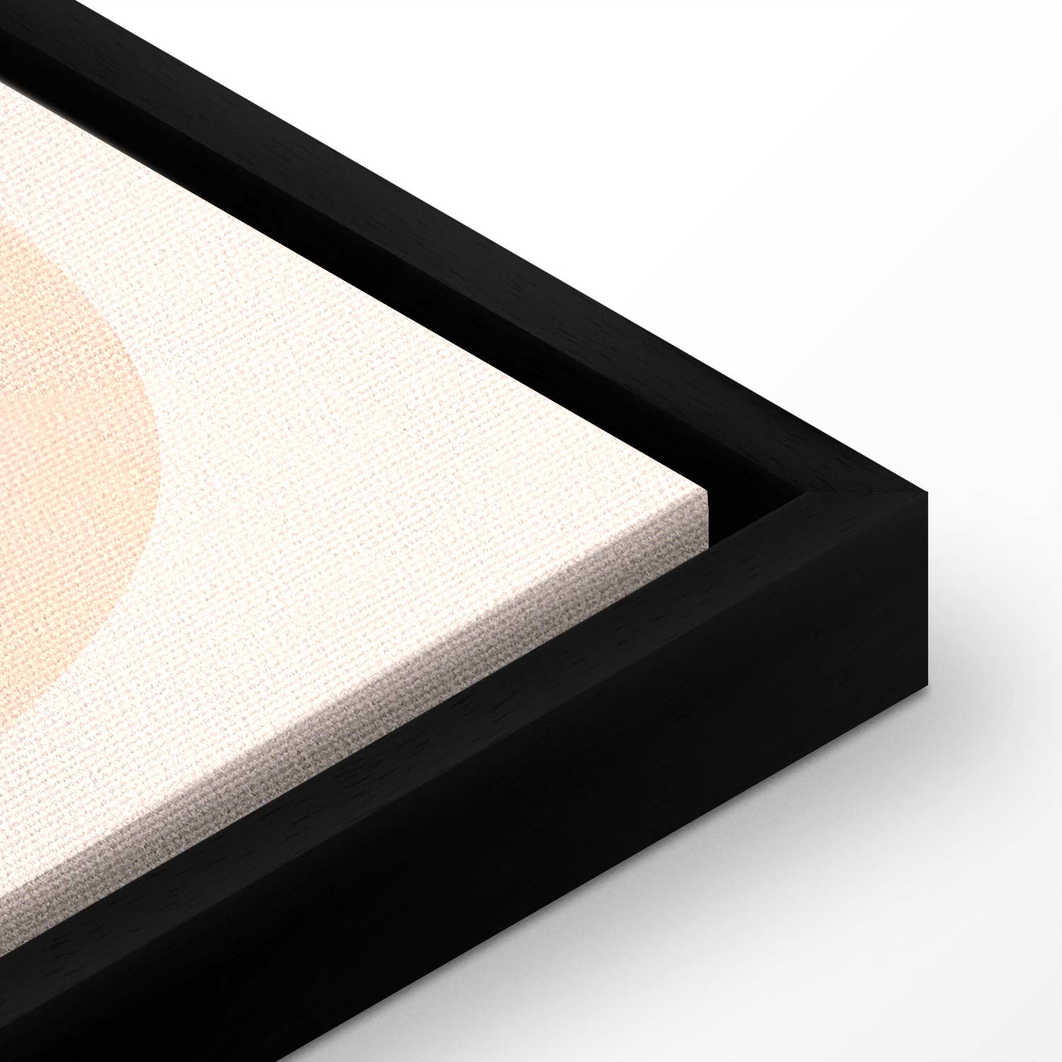 Calm Rainbow Pattern Canvas Print