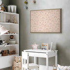 Calm Rainbow Pattern Canvas Print