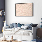 Calm Rainbow Pattern Canvas Print