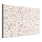 Canvas Print Spring Pastel Rainbows