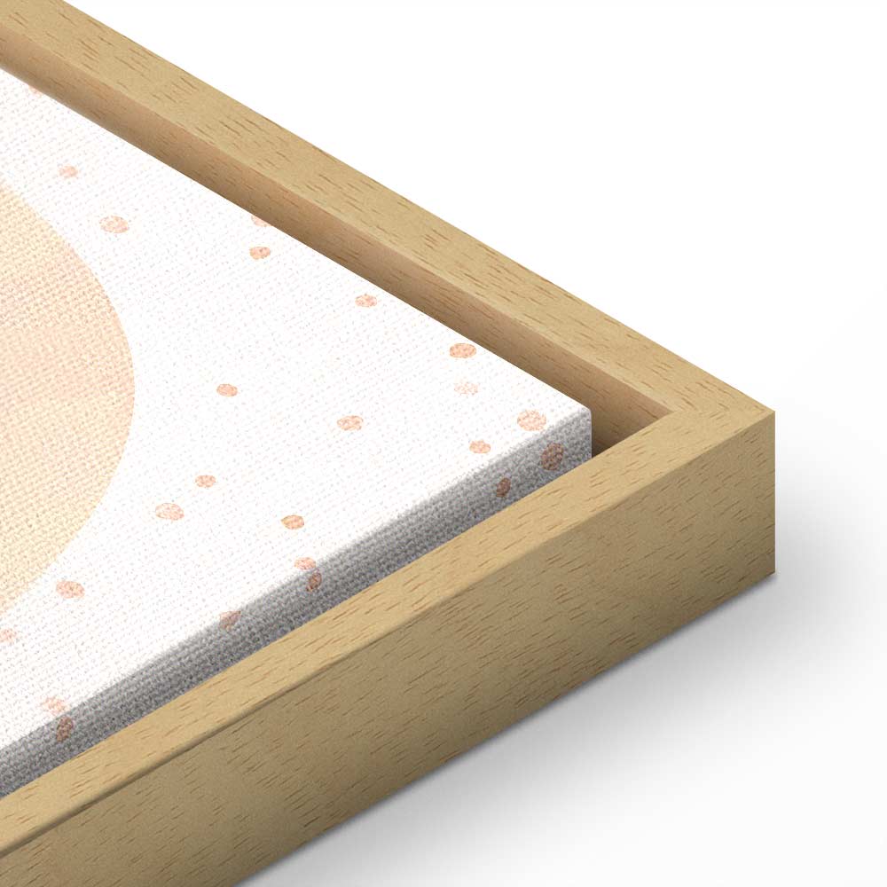 Canvas Print Spring Pastel Rainbows