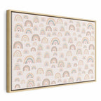 Canvas Print Spring Pastel Rainbows