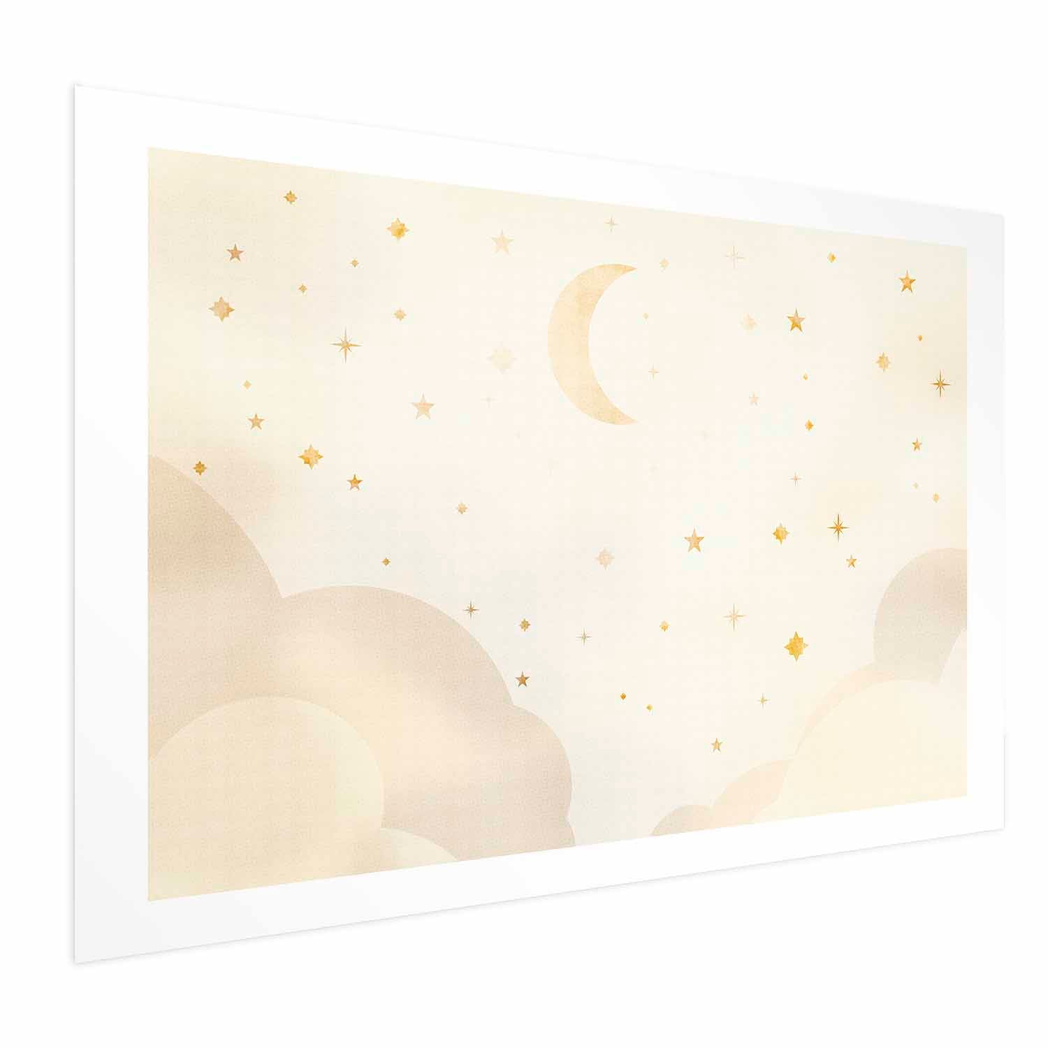 Starry Night Space Poster